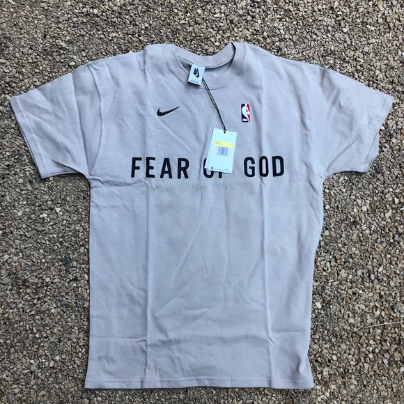 fear of god x nike t shirt